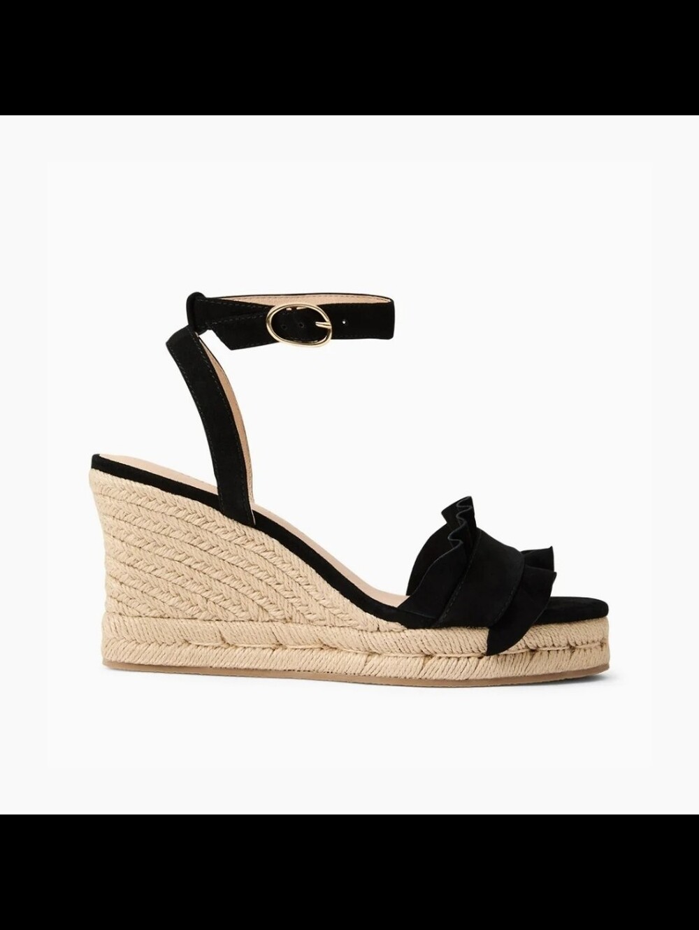 Jack Rogers Rozette Ruffle Wedge - Picture 11 of 12